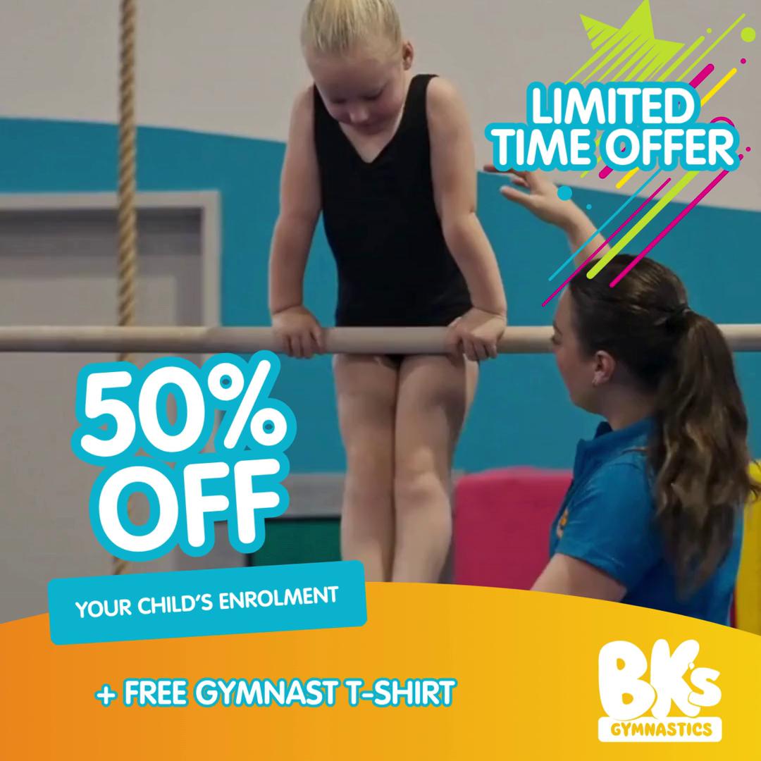 LAST CHANCE🤸‍♂️50% OFF ENROLMENT Spots are filling up fast for...