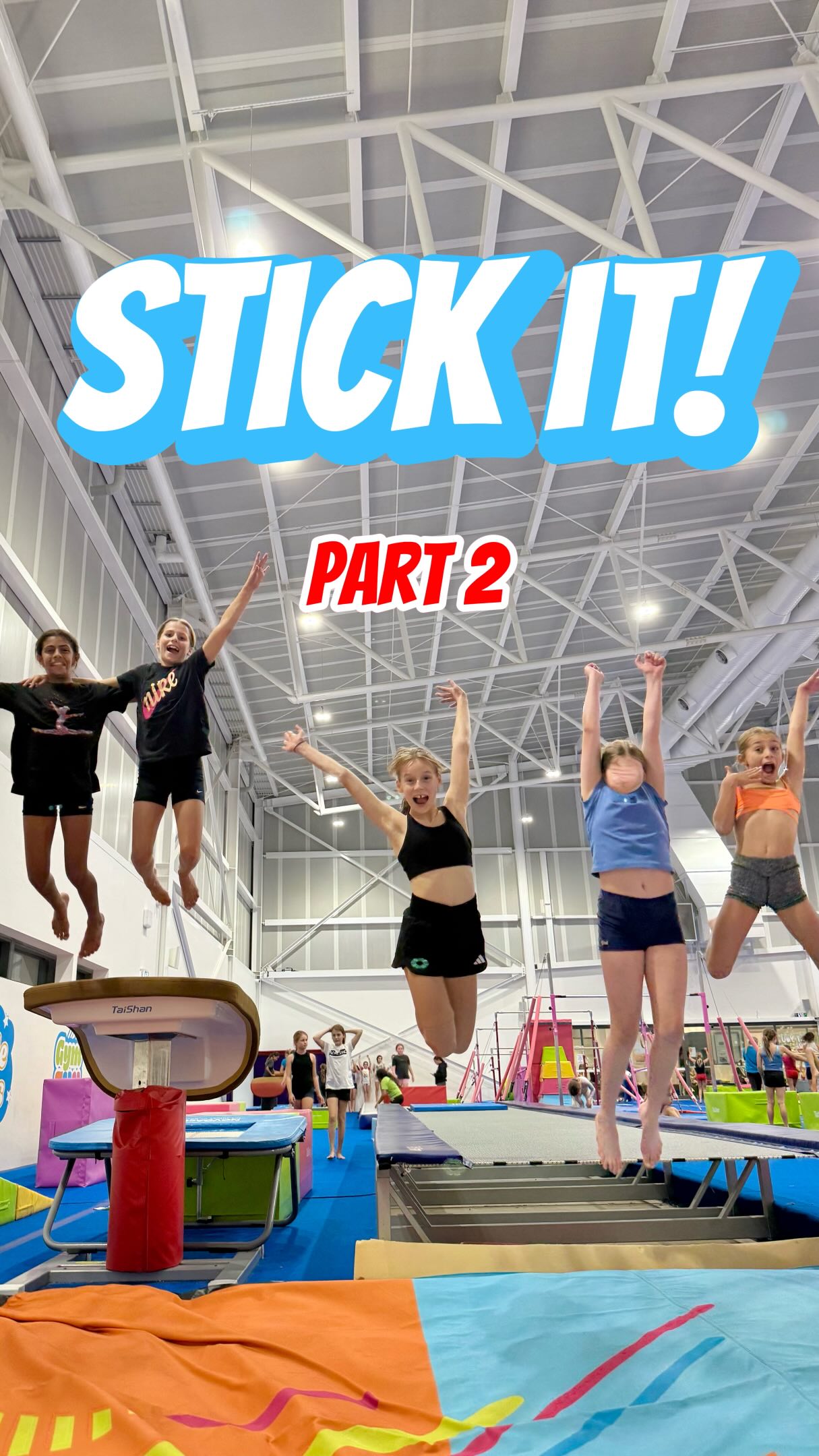 Stick it - Part 2💪🏼✨🤸🏽‍♀️ #BKsGymnastics #Gymnastics #ActiveKids #SydneyGymnastics #Trampoline