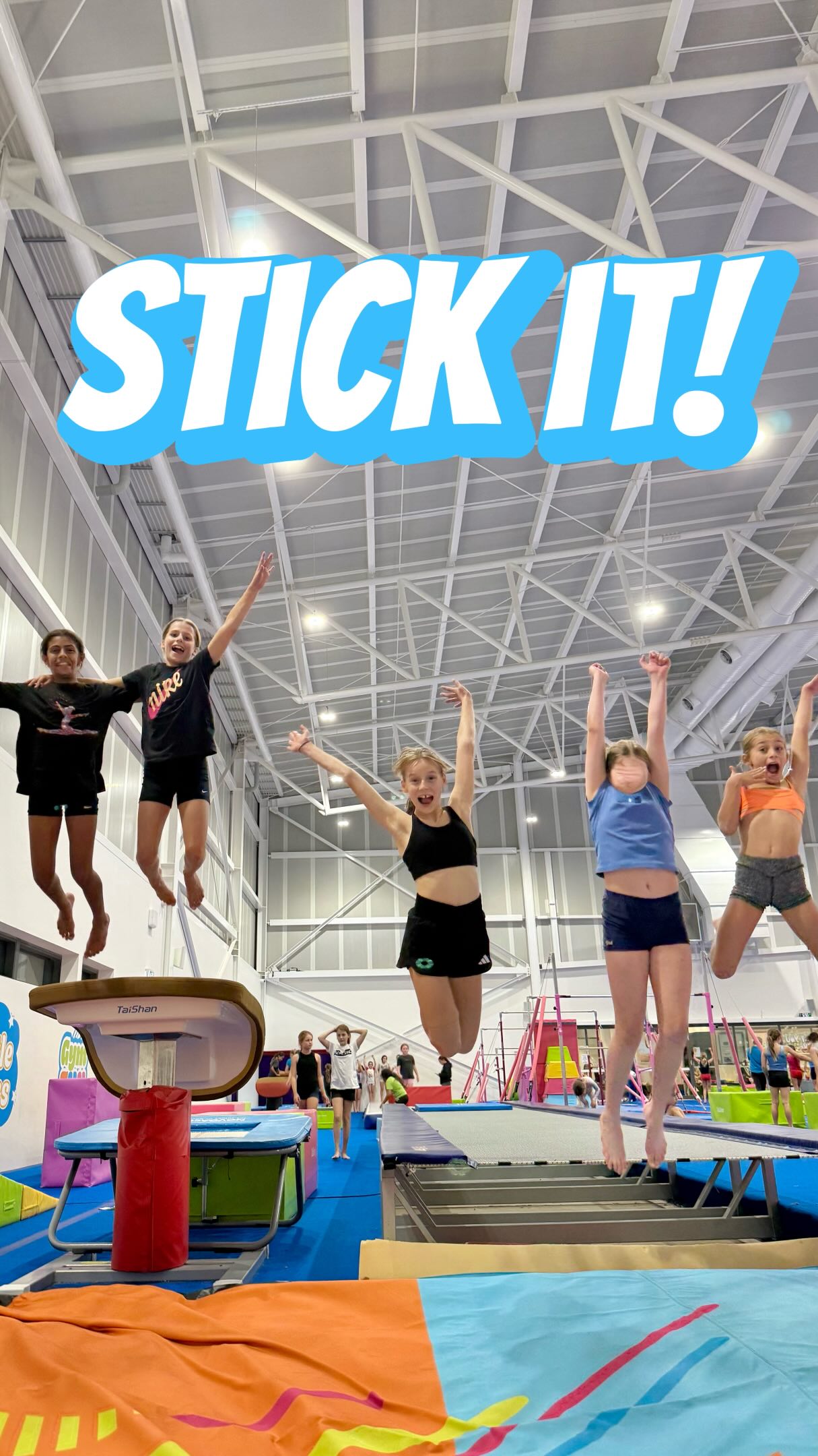 This week’s challenge is ⚡️STICK IT!⚡️ #BKsGymnastics #Gymnastics #StickIt #SydneyGymnastics...