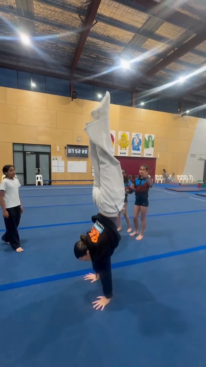 Who says the Centre Manager can’t give it a go?...