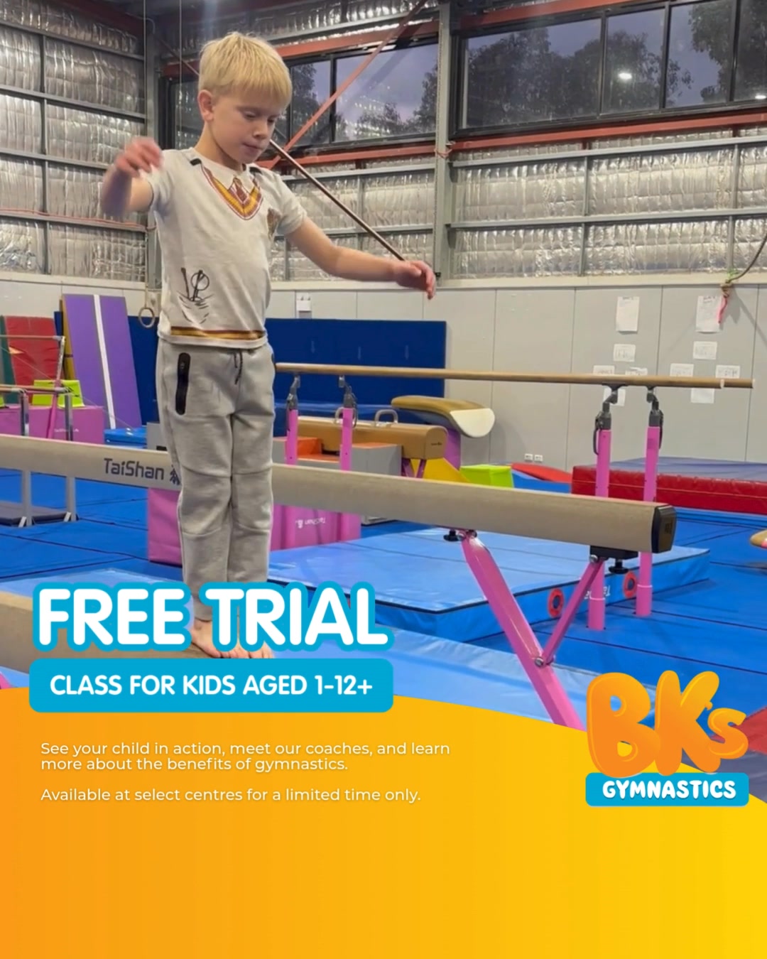 💙Try a Free Gymnastics Class 🤸 Looking for a fun,...