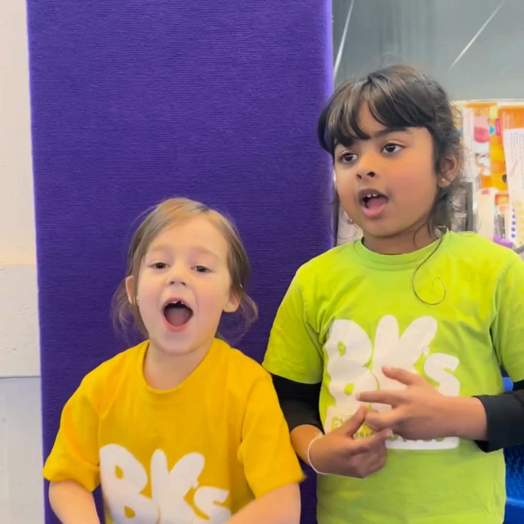 BK's kids love gymnastics because… - They are in a...