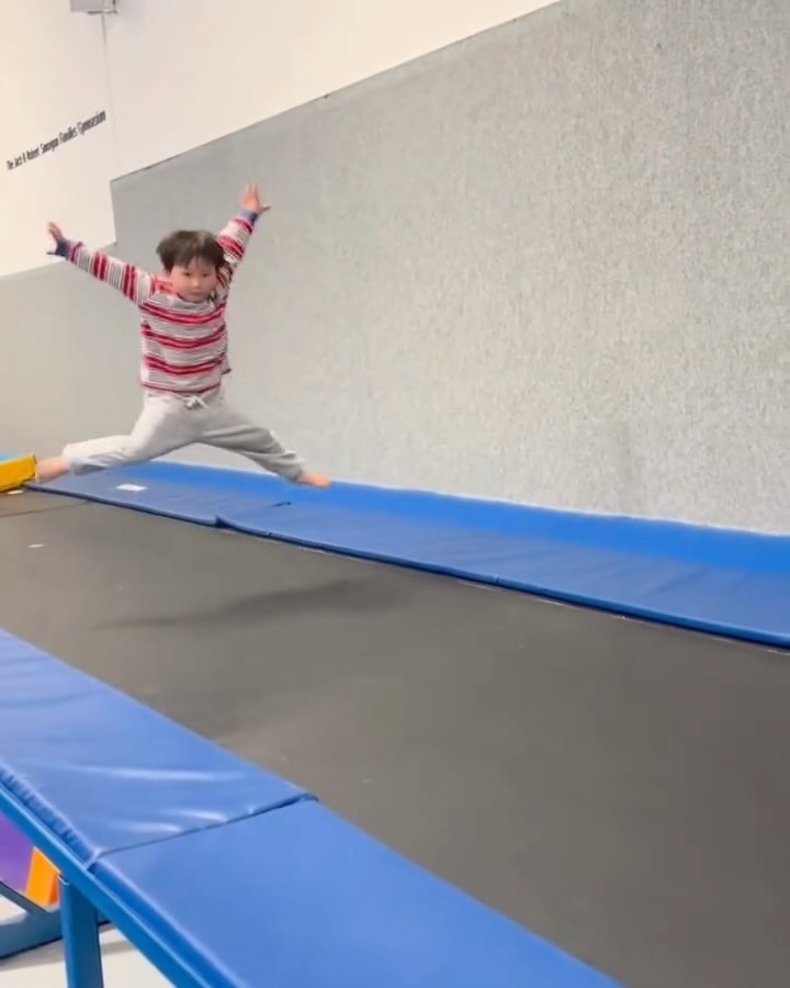 ⭐Little Stars in action⭐ Our Little Stars gymnastics program is...