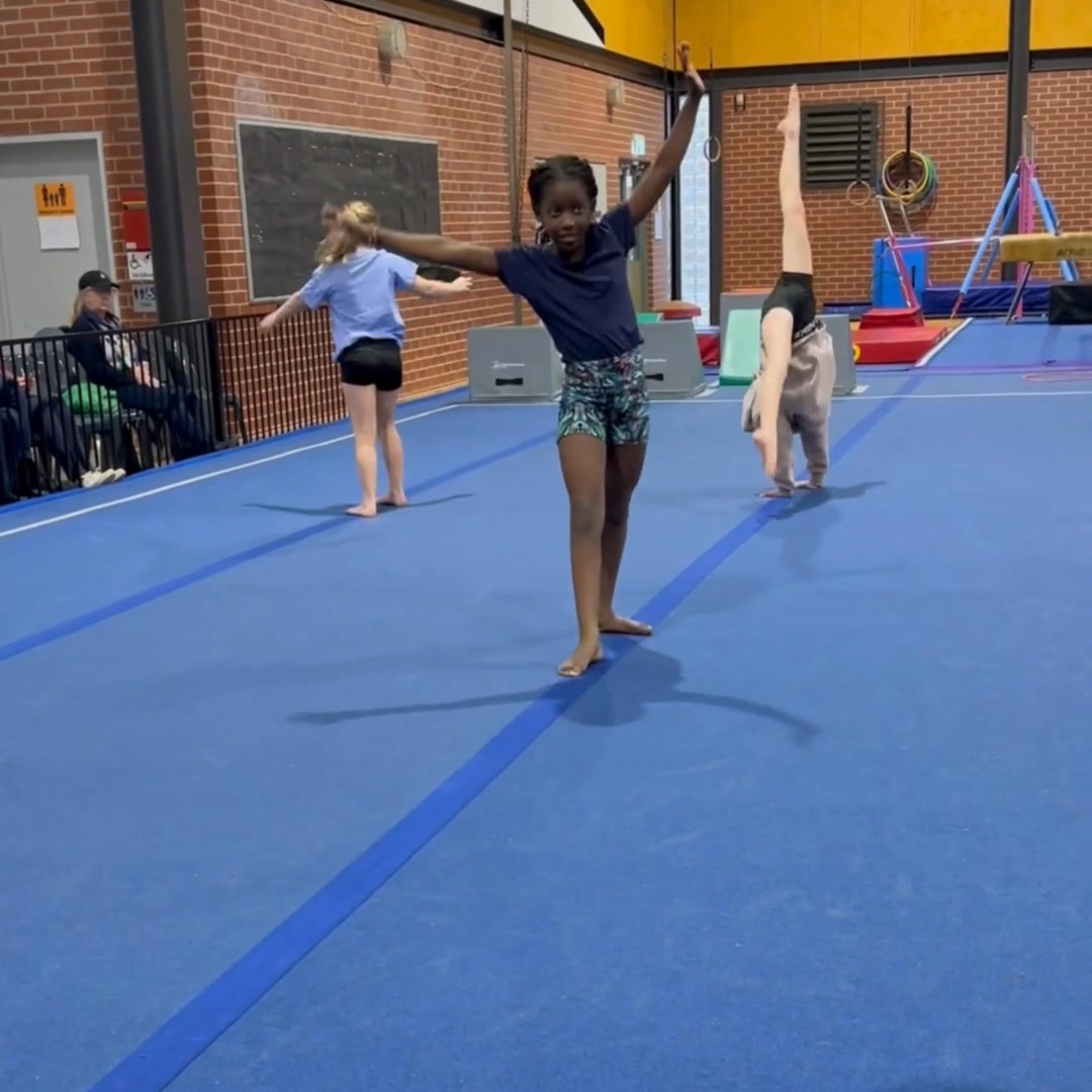 We're flipping into a new week! #BksGymnastics #GymnasticsNearMe #ActivitiesForKids #GymnasticsJourney