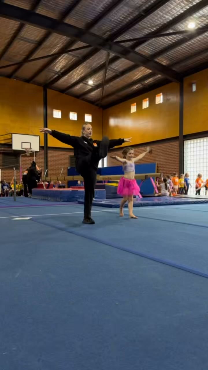 Throwback to floor routines for our Club Carnival! 🤸🏼‍♂️ 📸...