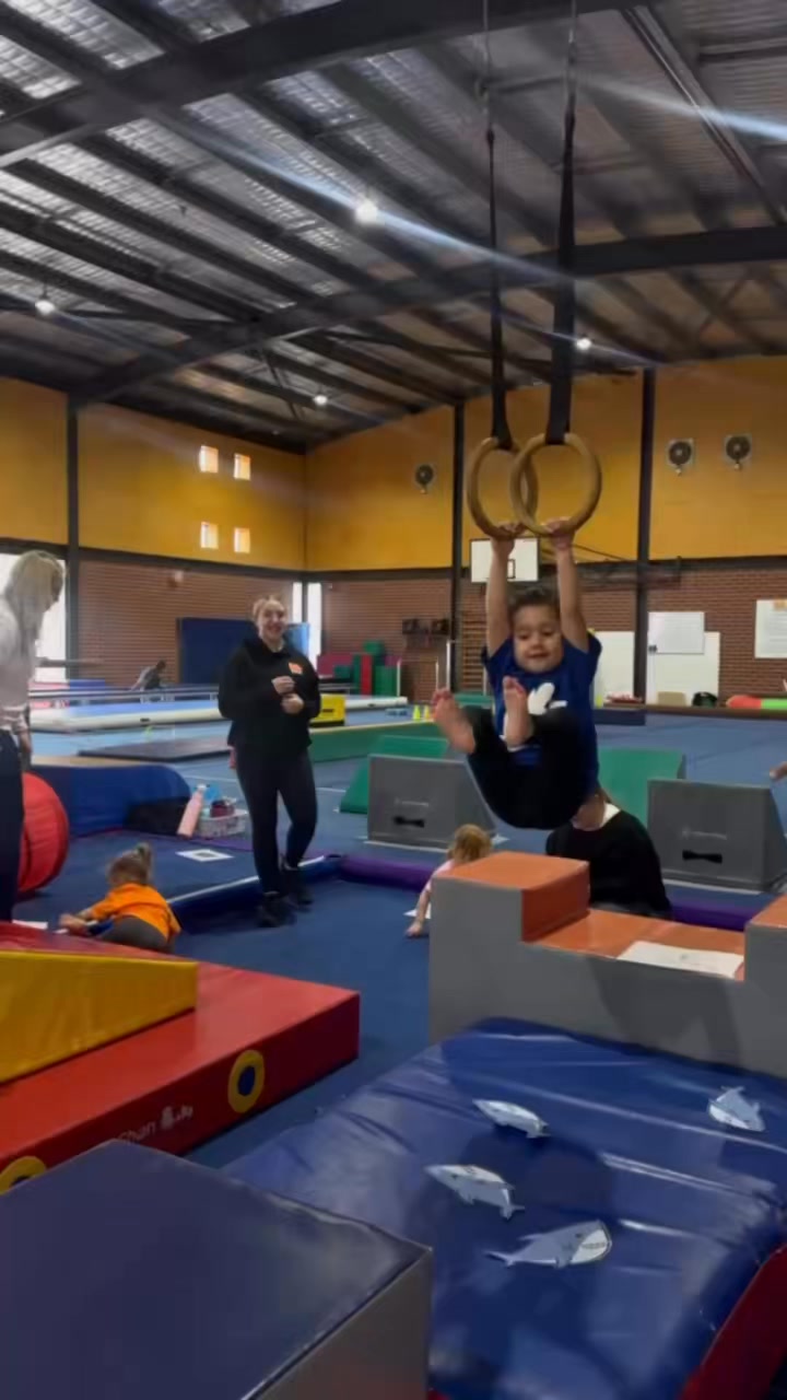 🐠 Aria, Under The Sea! 🦈 Swinging over the sharks...