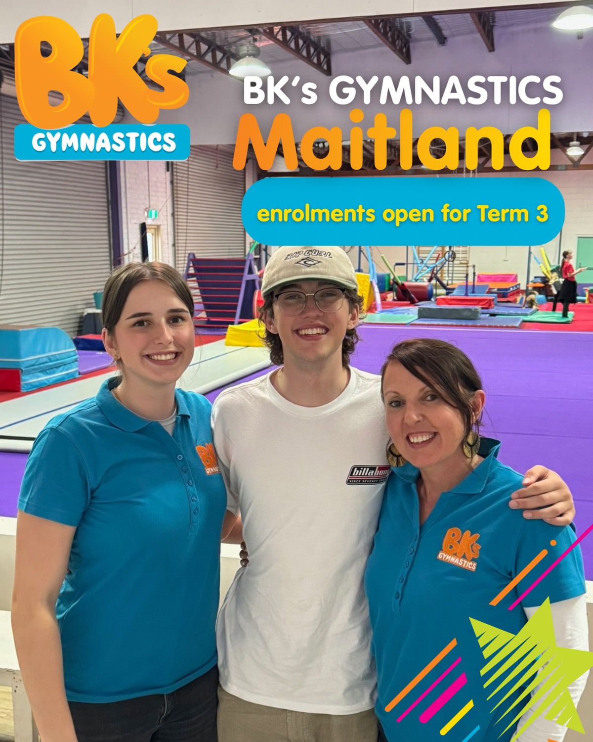 Our people are what make BK’s Gymnastics special. 🧡 Behind...