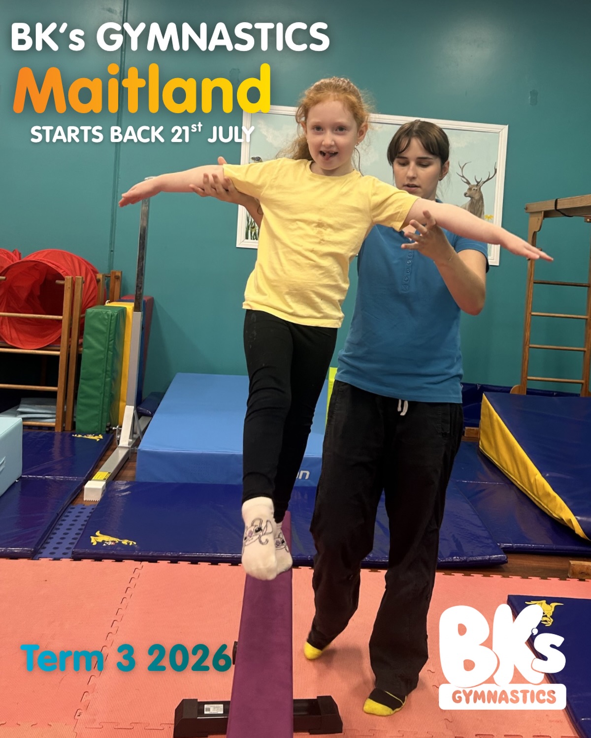 We can’t wait to welcome everyone back to BK’s Gymnastics...