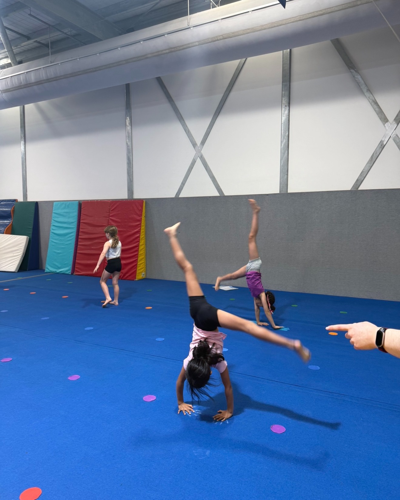 More than physical literacy and development, group gymnastics classes foster...