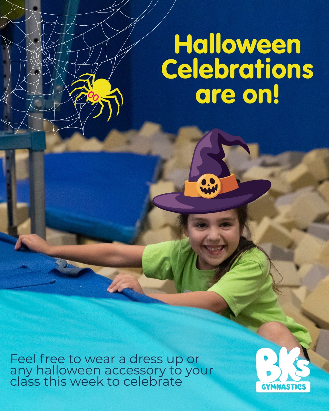 Spooky season is here at BK’s Gymnastics! Our Halloween celebrations...