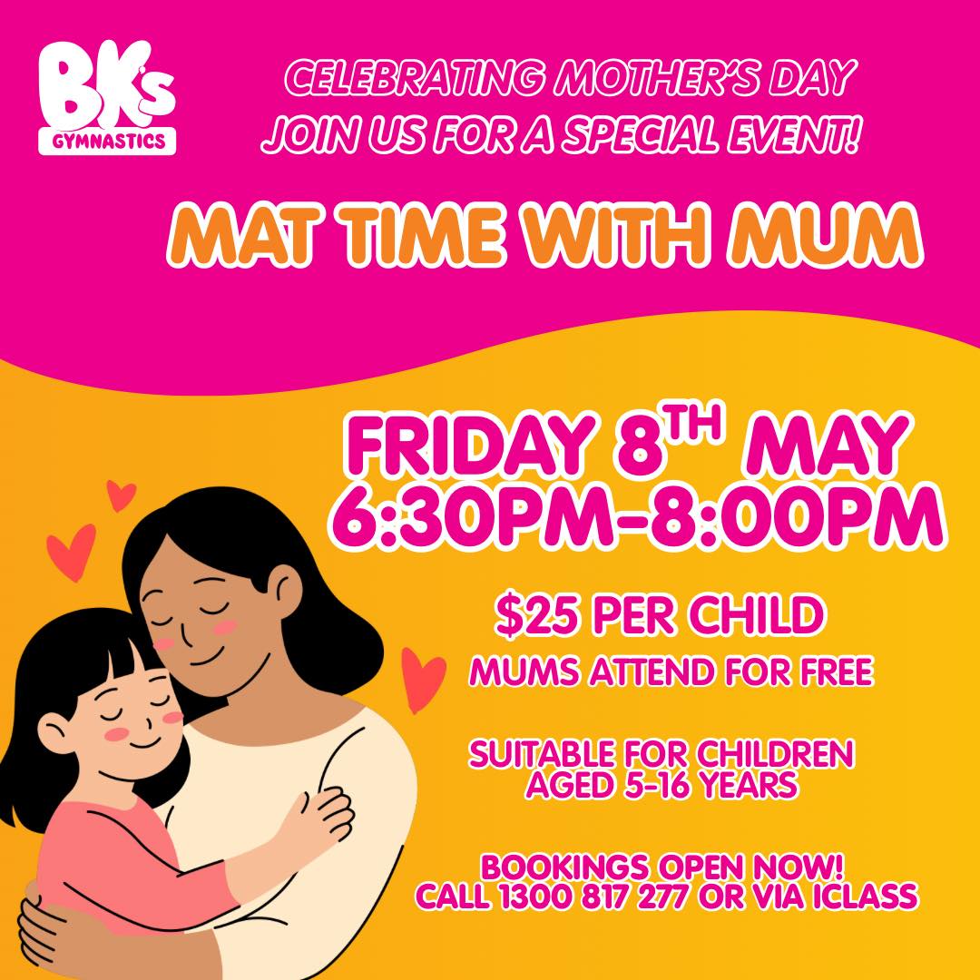 Celebrating Mother’s Day with a special event! MAT TIME WITH...