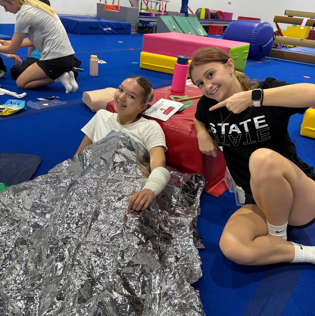 From the gym floor to first response! Recently our coaches...