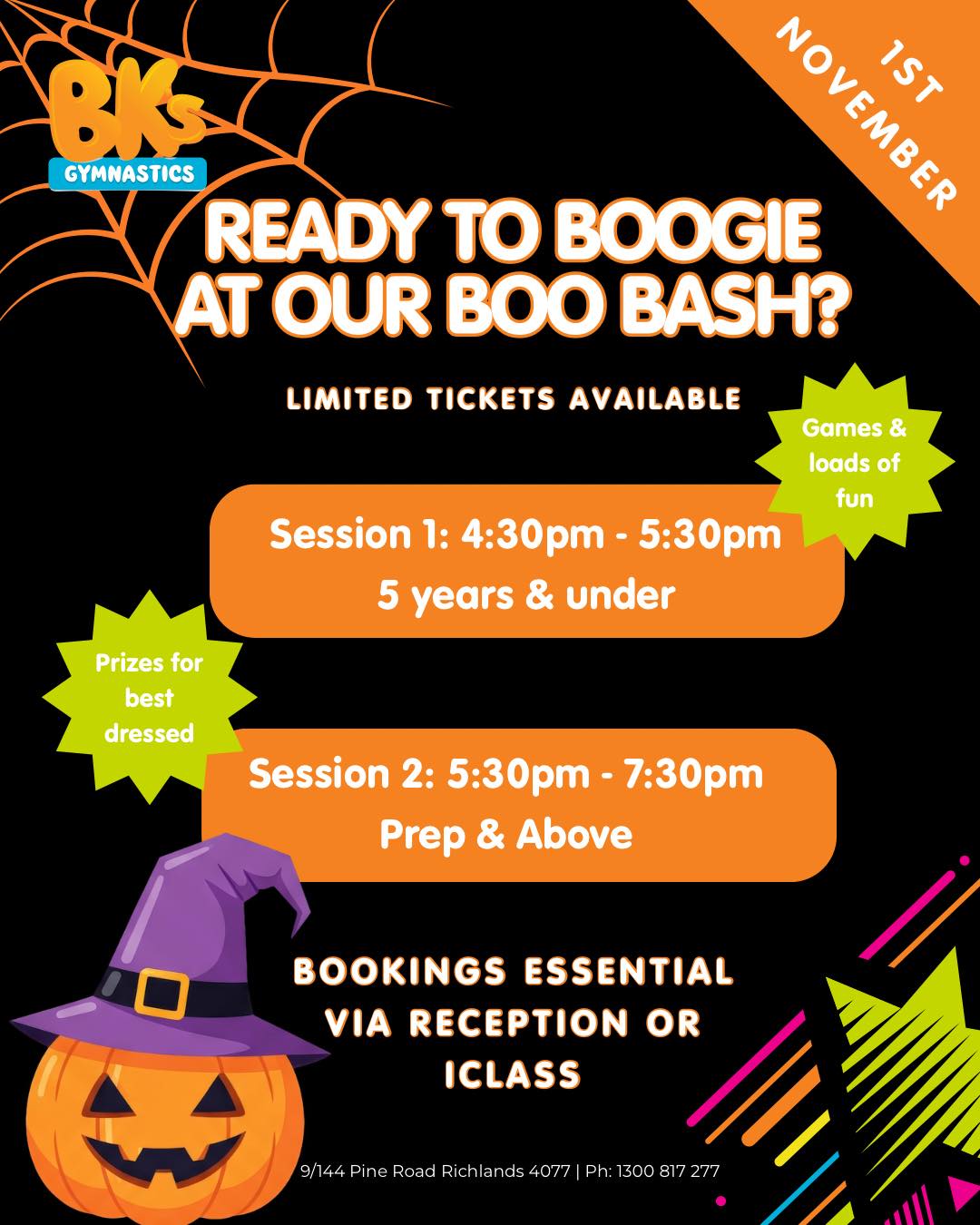 Have you secured your tickets to our Halloween disco? Don’t...