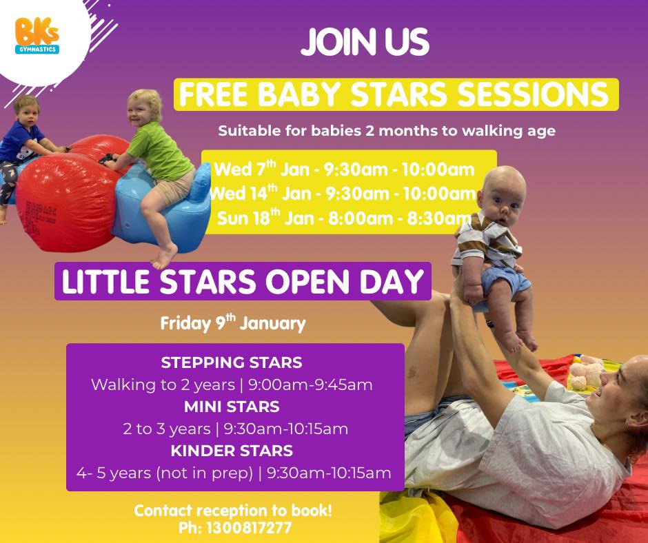 Let’s kickstart 2026 with movement and gymnastics fun! 🤸‍♀️ We’re...