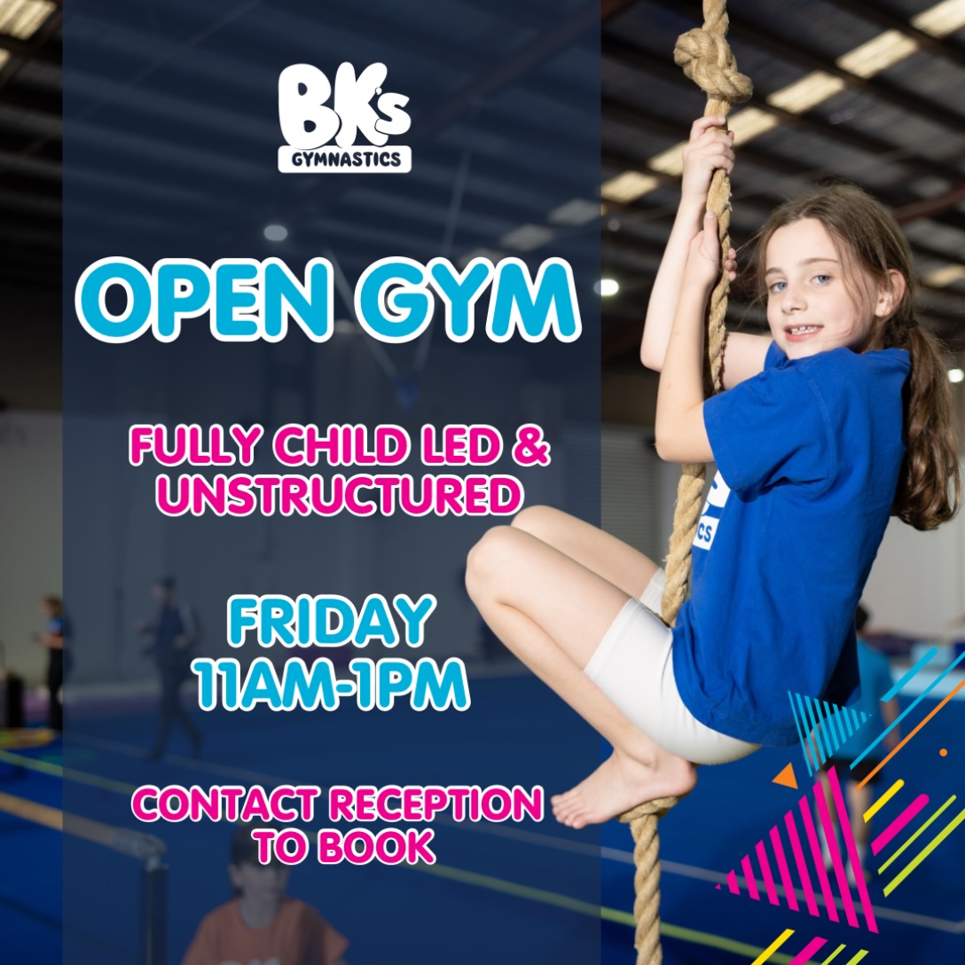 Did you know we offer open gym every Friday from...