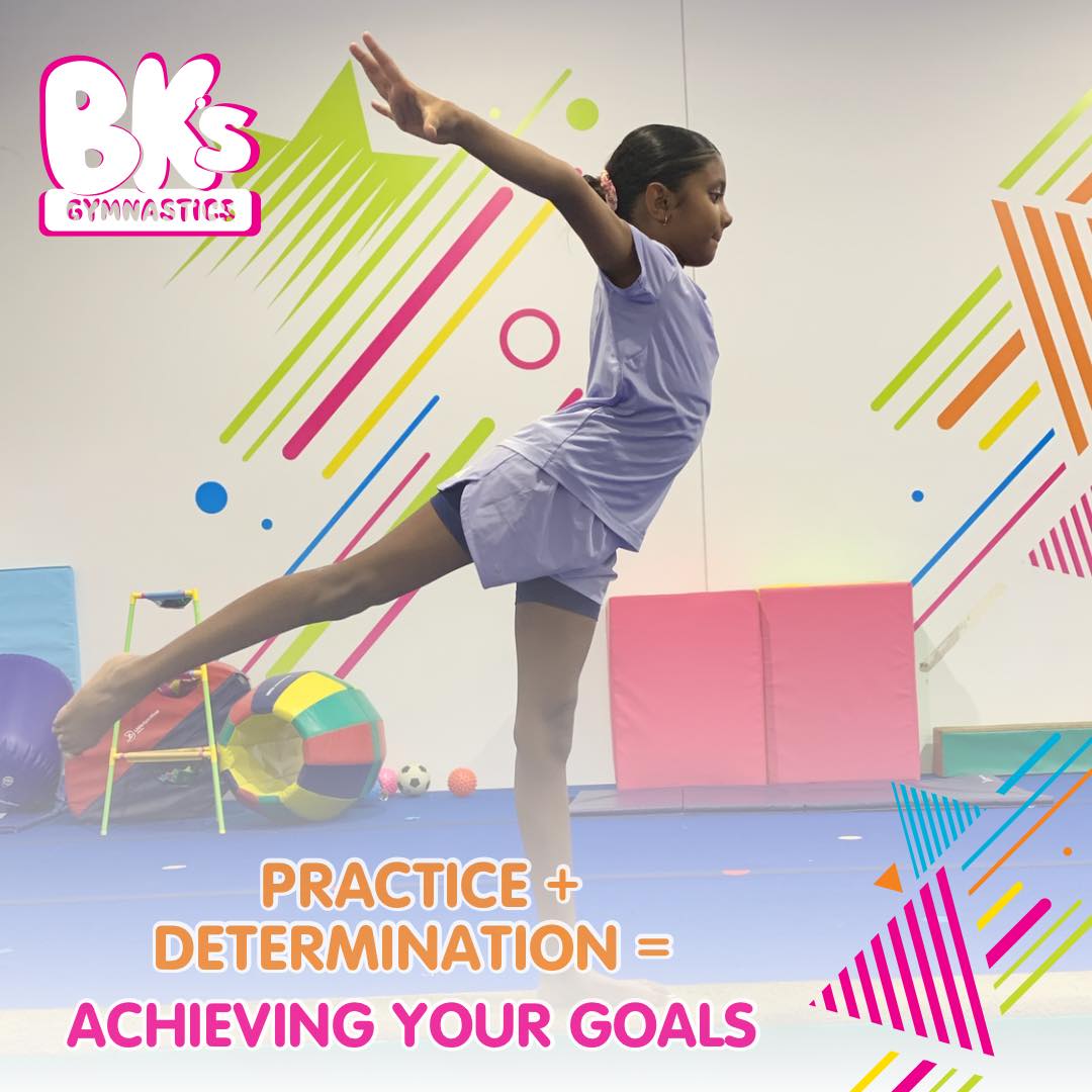 With practice and determination, anything is possible 🤸‍♀️ #BKsgymnastics #gymnastics...
