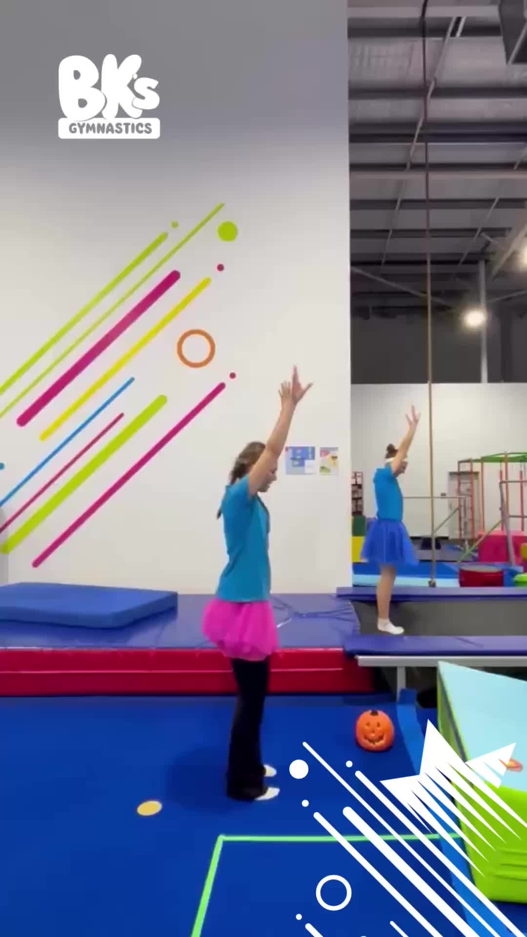 Start the week like a gymnast! Focused, fearless, and full...