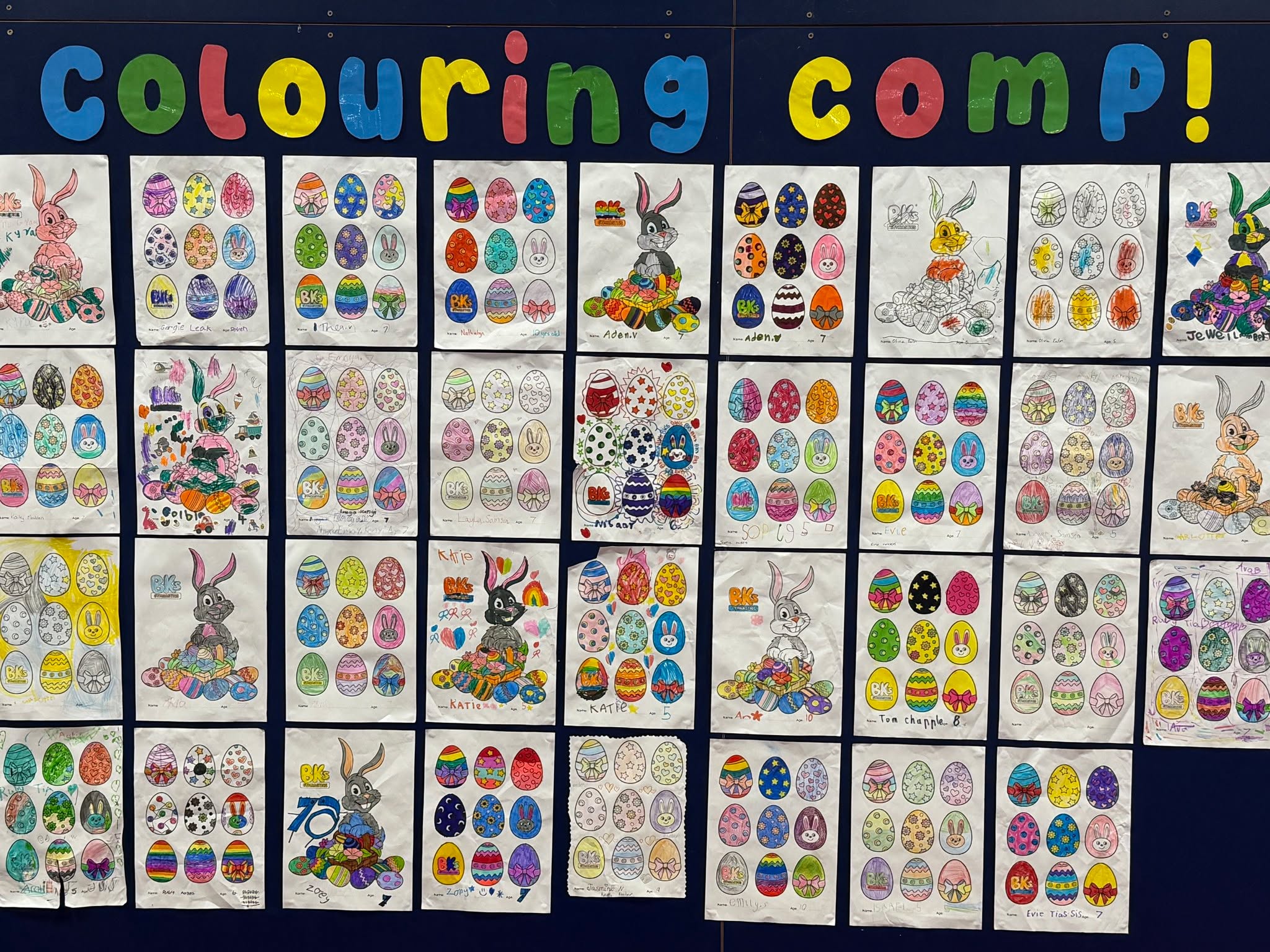 🐰🐰 Easter colouring competition 🐰🐰 Reminder - entries close on...