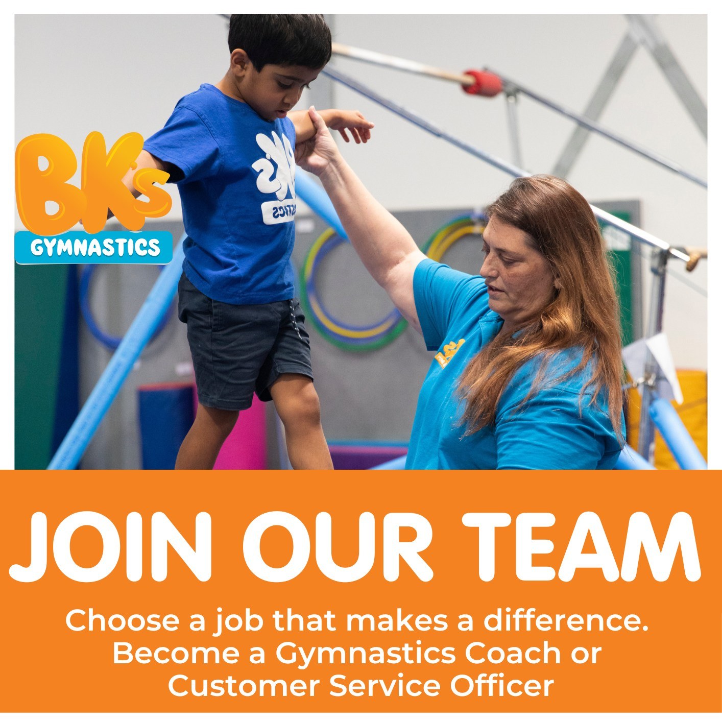 🌟 We're Hiring: Gymnastics Coaches & Customer Service Officers 🌟...